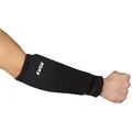 BAY-Sports Armschoner Unterarmschutz Unterarmschoner Unterarmschützer KWON Unterarm, Baumwolle, Waschmaschinenfest, Dauerelastisch, XS - XL schwarz JR (M)