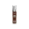 L'Oréal Paris, True Match Foundation, nahtlos verblendbar, mit Hyaluronsäure, vegane Formel, flüssige Textur, mittlere Deckkraft, natürliches Finish, für alle Hauttypen, 12.N Neutral Deep, 30 ml