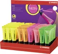 STABILO Textmarker NEON 45er Karton-Display