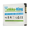 Akku-King Akku - ersetzt 312BAT006 / BD50 Li-Ion 800mAh - für AVM FritzFon MT-F, M2, C4, C5, AVM 20002446