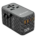 Verbatim GaN III-Universal-Reiseadapter UTA-06 100W USB-C PD QC 4+ USB-A-QC 3.0