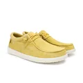 WALK IN PITAS | WP150 Washed | Herren Mokassins | Flache Slipper für Männer | Slip on Loafer | Sneakers | Schlupfschuhe | Freizeitschuhe | Walkinpitas Schuhe | Mostaza 43