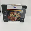 Elo Servierpfanne Siloncast mit Glasdeckel - Schwarz, 28 x 28cm