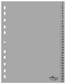 Durable 2er Pack Hunke & Jochheim Register 1-31, (PP, DIN A4, 215/230 x 297 mm) 31 Blatt grau (2, Register 1-31)