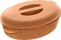 Bräter, oval, Terracotta, natur - b.terra