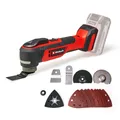 EINHELL Akku-Multifunktionswerkzeug "TP-MG 18 Li BL - Solo", 18 V, Power X-Change, inkl. Zubehör - schwarz