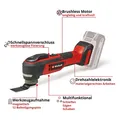 Einhell TP-MG 18 (Multifunktionswerkzeug) (4465190)