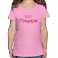 Shirtracer T-Shirt Vollzeit Prinzessin Statement Sprüche Kinder rosa 152 (12/13 Jahre)