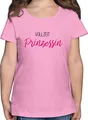 T-Shirt Mädchen - Statement Sprüche Kinder - Vollzeit Prinzessin - 152 (12/13 Jahre) - Rosa -,Kinder t. Shirt mit Spruch spruche Prinzessinen kindershirts sprücheshirt sprüchen
