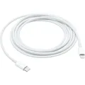 Apple USB-Kabel USB 2.0 USB-C® Stecker, Apple Lightning Stecker 2.00 m Weiß