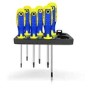 S&R Schraubendreher Satz TORX 6-tlg. mit Wandhalterung