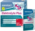 Sanotact Elektrolyte plus (20 Beutel) • Elektrolyt Pulver Für Flüssigkeitshausha
