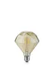 Trio Diamant LED Lampe E27  4W ⌀11cm Amber warmweiss wie 30w 4017807351453