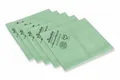 Vileda Professional, r‑MicronQuick Reinigungstuch, Grün, 5 Stück, Microfasertuch aus recycelten Fasern, entfernt 99,99% von Bakterien & BCoV, streifenfreier Glanz,400 Waschgänge,in 4 Farben erhältlich