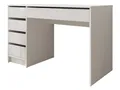 MIRJAN24 Schminktisch Ada (mit 5 Schubladen), Schreibtisch ist universell - Links / Rechts, Griffloses System