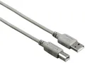 Hama 200900 USB-Kabel, 1,50m Grau