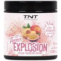 TNT Geschmackspulver "Flavour Explosion" (Peach Passion Chunk / 100g) • Unter 10 kcal pro Portion • Kalorien sparen • Ideal für Joghurt, Quark, Protein–Shakes, etc.