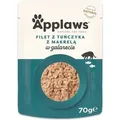Applaws Thunfischfilet Mit Makrele In Gelee – Nassfutter Für Katzen – 24x70g