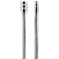 Cornat Brauseschlauch 125 cm - M15 / 1x1 / 2 Zoll - Chrom - Für Spültisch-Armaturen - Universal - Flexibel / Badinstallation / Duschschlauch / Duschkopfschlauch / AE70101