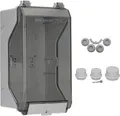 Hensel Leergehäuse KG 9001 | Aufputz | IP65 | 136x253x115mm | Kunststoff grau RAL7035 | transparenter Deckel
