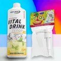 Best Body Low Carb Mineraldrink Vital Drink Getränke Sirup mit Dosierpumpe 1Ltr