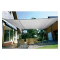 Eduplay Sonnenschutz Sonnensegel, 6x4m, Rechteck, grau