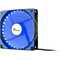 Fan 120mm PC Computer Gehäuse Lüfter Fluid-Gleitlager Spiraleffekt LED Blue Vent