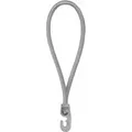Spanngummi mit Haken in Grau 25 cm