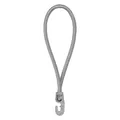 Spanngummi mit Haken in Grau 25 cm