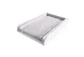 roba® Wickelplatte Adam & Eule, inkl. Wickelauflage – zum Aufsetzen auf Baby- & Kinderbetten