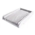 Roba Wickelplatte Wickelauflage taupe kariert für Baby- & Kinderbetten TOP