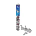Plus-Plus Kreativ-Bausteine Tube, Hai, Geniales Konstruktionsspielzeug, 100 Teile, Verschieden, 300.4240, 20 mm x 12 mm