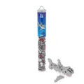 Plus-Plus Kreativ-Bausteine Tube, Hai, Geniales Konstruktionsspielzeug, 100 Teil