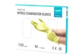 EUROPAPA Nitril-Handschuhe Medical Einmalhandschuhe Untersuchungshandschuhe (100 Stück, puderfrei ohne Latex, Gummihandschuhe) unsteril latexfrei disposible gloves