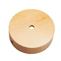 M2 OUTLET Baldachin-Natur 1-flammig/Lampen-Baldachin aus Holz, Ø 100 mm