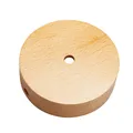 Baldachin 1-flammig Lampen-Baldachin Holz-Natur Ø 100 mm EC133