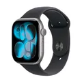 Apple Watch 11 46mm GPS Alu M/L Sportarmband space grau/schwarz