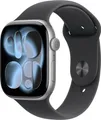 Apple Watch Series 11 GPS 46 mm Aluminiumgehäuse Sport Band Schwarz M/L