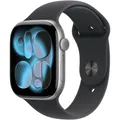 Apple Watch Series 11 Sport Band M/L 46mm Aluminium Case GPS space grau/schwarz