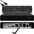 VU+ Plus Zero Linux Full HD Sat Receiver - Schwarz + 150 Mbits Wifi Stick