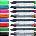 Schneider Maxx 290 Marker (für Whiteboards und Flipcharts, Rundspitze 2-3 mm Strichstärke, rückstandsfrei trocken abwischbar, hohe Qualität, kräftig und farbintensiv) Etui mit 8 Farben