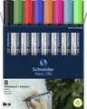 Schneider Schreibgeräte Whiteboard-Marker Maxx 290 8er Set sortiert, 6+2 Aktion 129098 Whiteboardmarker 8St.