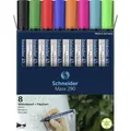 Schneider Schreibgeräte Whiteboard-Marker Maxx 290 8er Set sortiert, 6+2 Akti...