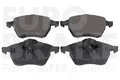 EUROBRAKE Bremsbelagsatz, Scheibenbremse Vorderachse u.a. für FORD, SEAT, VW
