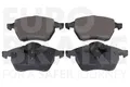 EUROBRAKE Bremsbeläge Bremsklötze für VW Sharan 7M8 7M9 7M6 1.9 TDI 5502229985