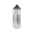 Wasserflasche Twist 590ml Weiß/Transparent + Angriff für Bike FL TS 09636 ( Clr