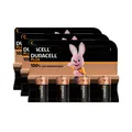 3x 4er Blister Duracell Batterien Alkaline Baby C LR14 1,5V Plus Batterie