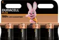 40 Duracell Plus C / Baby Alkaline 100% Life guaranteed Batterien im 4er Blister