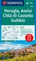KOMPASS Wanderkarte 2464 Perugia, Assisi, Città di Castello, Gubbio 1:50.00 ...