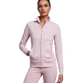 Promodoro Damen hochwertige Sweatjacke Jacke Freizeitjacke rosa Gr.S